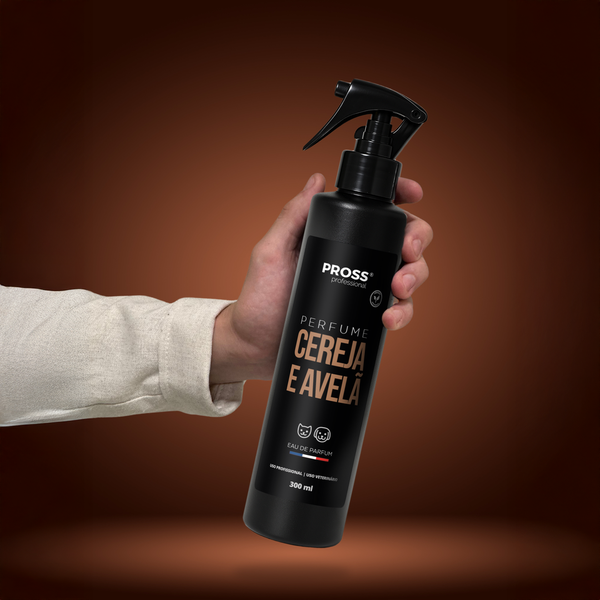 PERFUME PET CEREJA E AVELÃ PROSS PROFESSIONAL 300 ML